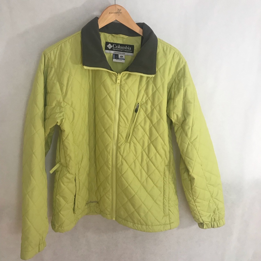 Columbia Core jacket XL celery green